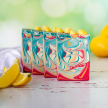 Load image into Gallery viewer, Pink Lemonade Soap with Coconut Milk