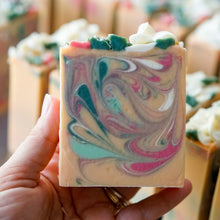 Load image into Gallery viewer, Peach Gardenia Soap with Coconut Milk