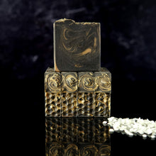Load image into Gallery viewer, Black Honey Soap with Goat Milk