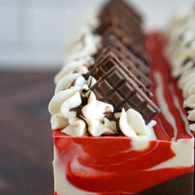 Load image into Gallery viewer, Peppermint Hot Chocolate Soap with Goat Milk