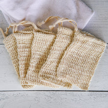 Load image into Gallery viewer, Natural Sisal Soap Saver Bag