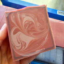 Load image into Gallery viewer, Triple Butter Unscented Soap With Goat Milk Colored With Oil Infusions