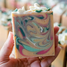 Load image into Gallery viewer, Peach Gardenia Soap with Coconut Milk