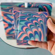 Load image into Gallery viewer, Tropical Whirpool Soap with Coconut Milk