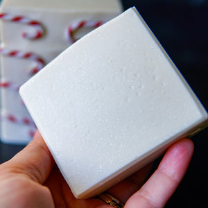 Candy Cane Lane Soap with Coconut Milk