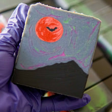 Load image into Gallery viewer, Bat Moon Rising Soap with Goat Milk