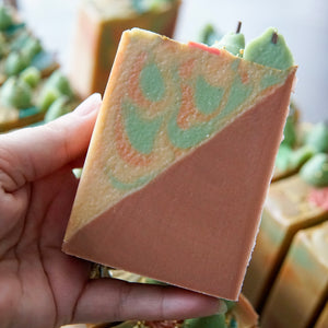 Honey Spiced Pear Soap with Coconut Milk