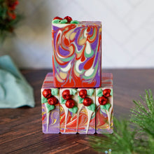 Load image into Gallery viewer, Cranberry Fig Soap with Coconut Milk